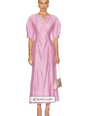 Camila Coelho Liora Midi Dress in Orchid